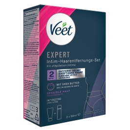 Veet Expert Intimate Hair Removal Set with Shea Butter 2x50ml