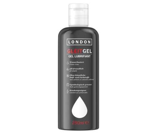 London Lubricant 250 ml - Universal, pH-Balanced, Clear Formula