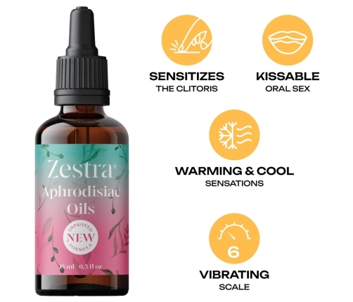 Zestra Essential Oil for Women 15 ml - Plant-Based Intimate Formula