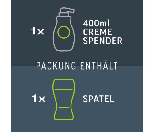 Veet Men Total Pro Hair Removal Cream 400ml Pump - Smooth Skin Formula