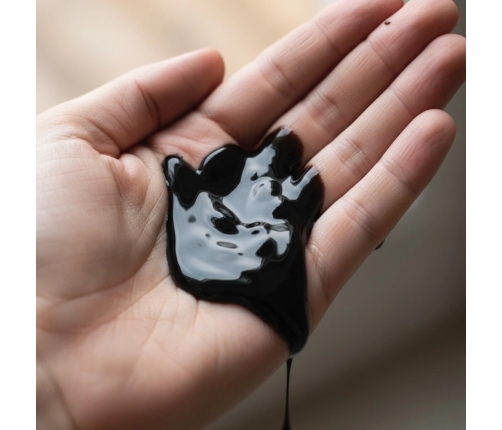 EROS Black Touch 150 ml Water-Based Intimate Gel - Deep Black Effect