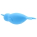 Unihorn Narwhal Dual-Ended Silicone Intimate Device, Blue, 14.3 cm