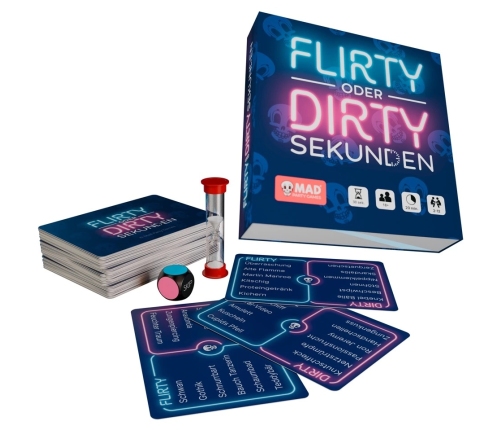 Flirty or Dirty Couples Game - Card-Based Interaction Set