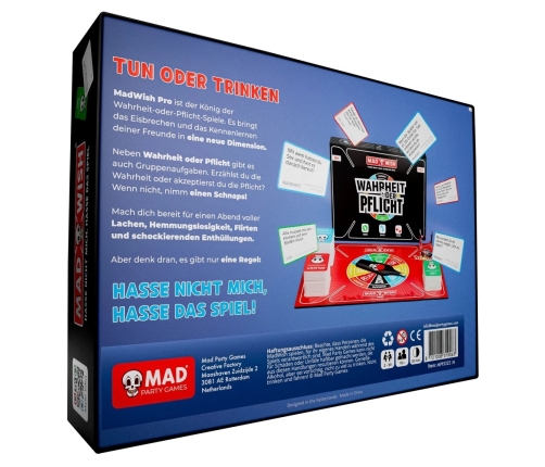 MadWish Pro Interactive Party Game - Advanced Challenge Edition