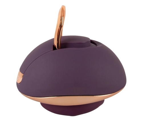 Belou Rotating Vulva Massager Premium 2 Motors USB Black 10 Modes