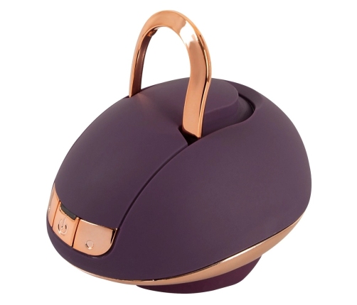 Belou Rotating Vulva Massager Premium 2 Motors USB Black 10 Modes