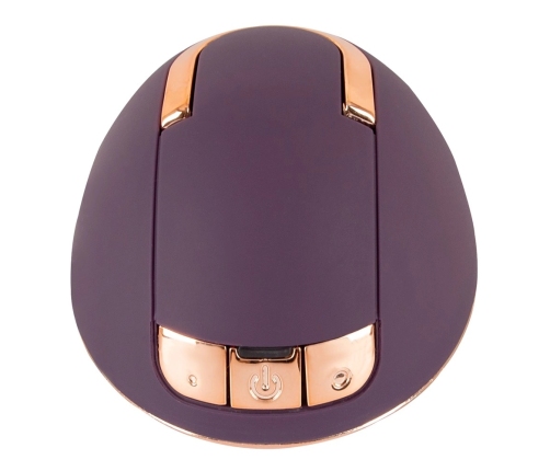 Belou Rotating Vulva Massager Premium 2 Motors USB Black 10 Modes