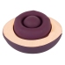Belou Rotating Vulva Massager Premium 2 Motors USB Black 10 Modes