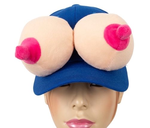 You2Toys Blue Novelty Baseball Cap with Plush Detail, Adjustable Fit