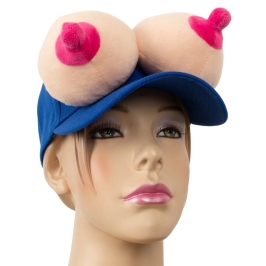 You2Toys Blue Novelty Baseball Cap with Plush Detail, Adjustable Fit