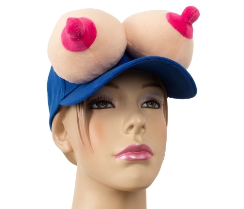 You2Toys Blue Novelty Baseball Cap with Plush Detail, Adjustable Fit