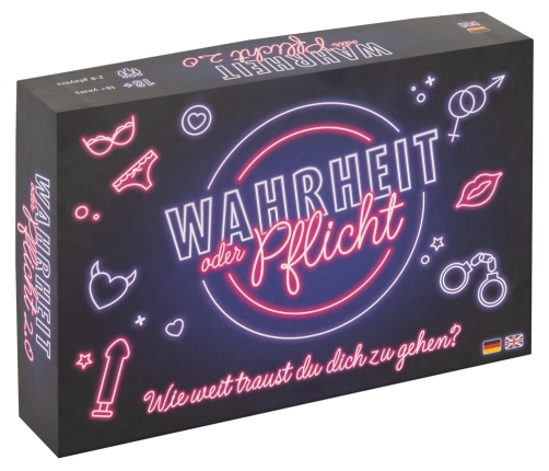 Tease & Reveal Truth or Dare 2 Card Game Bilingual 150 Cards