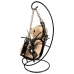 Bad Kitty Teddy Bear with Harness & Swing - 11 cm, Keychain Accessory