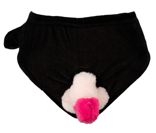 You2Toys Novelty Briefs with Inflatable Plush Feature, One Size, Black