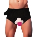 You2Toys Novelty Briefs with Inflatable Plush Feature, One Size, Black