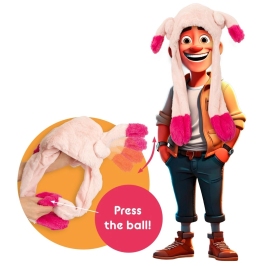 You2Toys Inflatable Fun Hat with Movable Elements - Carnival Accessory