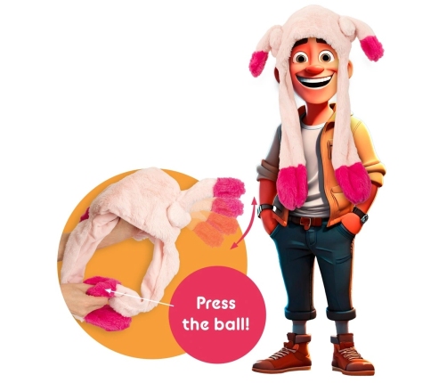 You2Toys Inflatable Fun Hat with Movable Elements - Carnival Accessory