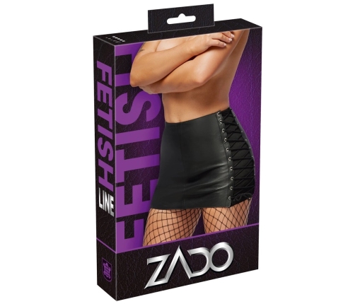 Leather Skirt L