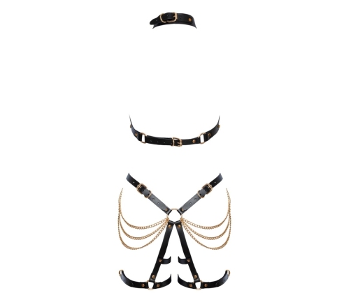 Leather Harness Set L/XL
