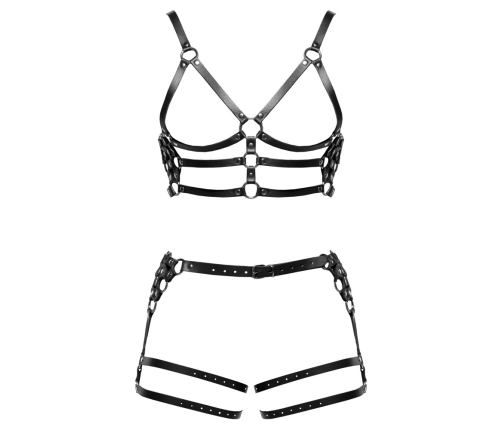 Leather Harness Set M/L