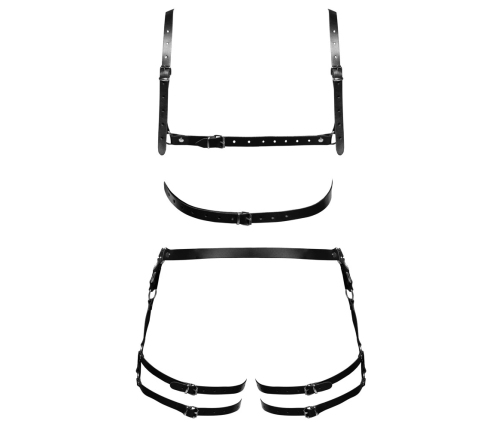 Leather Harness Set M/L