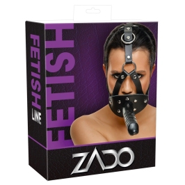 LeatherHead harness with Dildo