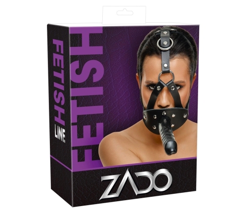 LeatherHead harness with Dildo