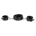 Leather collar and handcuffs