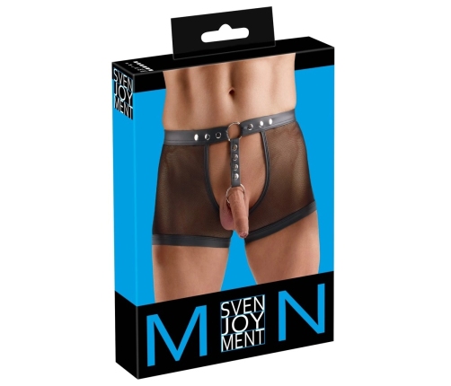 Svenjoyment Jock 2XL Transparent Mesh Wetlook Adjustable Belt