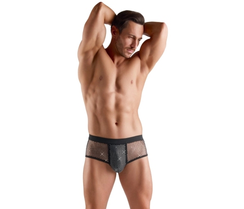 Svenjoyment Men's Sparkle Black Briefs 2XL with Gem Accents