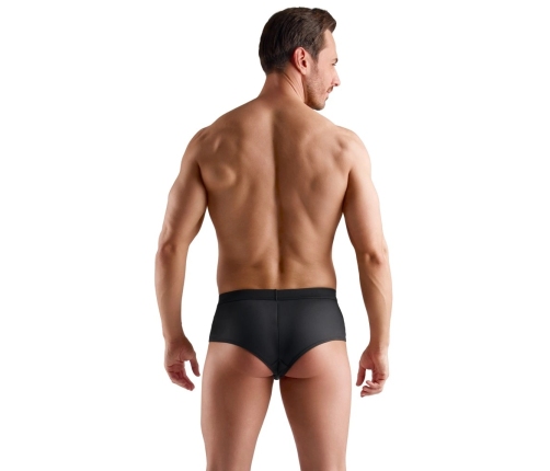 Svenjoyment Men's Sparkle Black Briefs 2XL with Gem Accents