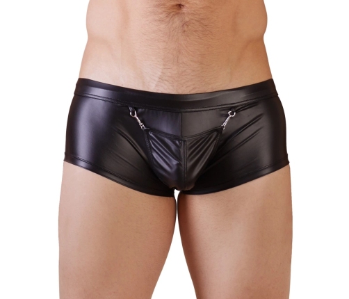 NEK Men's Matte Finish Pants XL with Decorative Pouch Black