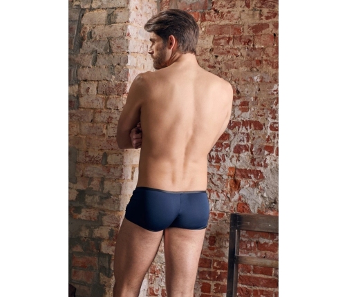 NEK Men's Microfibre Pants L Black-Silver Contrast, Stretch Fit