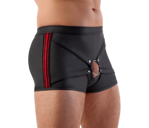 M. Pants black/red XL