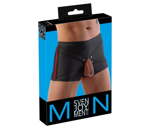 M. Pants black/red XL