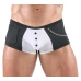 Svenjoyment Men's Black & White Waiter Style Pants 2XL Decorative Chain