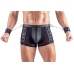 Svenjoyment Bondage Men's Pants M Black Matte Look with Handcuffs & Open Back