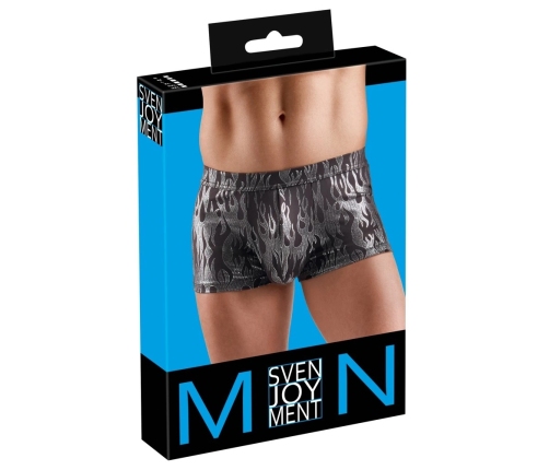 Svenjoyment Pants 3XL Metallic Silver Design, Stretch Waistband