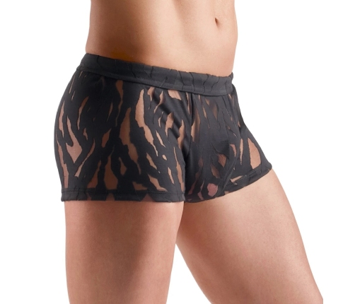 Svenjoyment M. Pants L Black Burnout Effect Comfort Fit