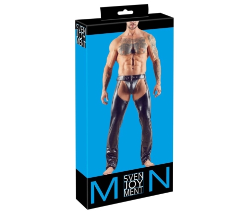 Imit. Leath. Chaps Men M