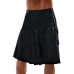 Svenjoyment Men's Classic Black Pleated Kilt with Detachable Pocket L