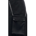 Svenjoyment Men's Classic Black Pleated Kilt with Detachable Pocket L