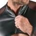 Svenjoyment Men's Body XL Black Powernet & Matte Look, Zipped, Long Sleeve