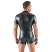 Svenjoyment Men's Fitted Black Playsuit XL with 3-Way Zip & Powernet Panels Svenjoyment Men's Fitted Black Playsuit XL with 3-Way Zip & Powernet Panels