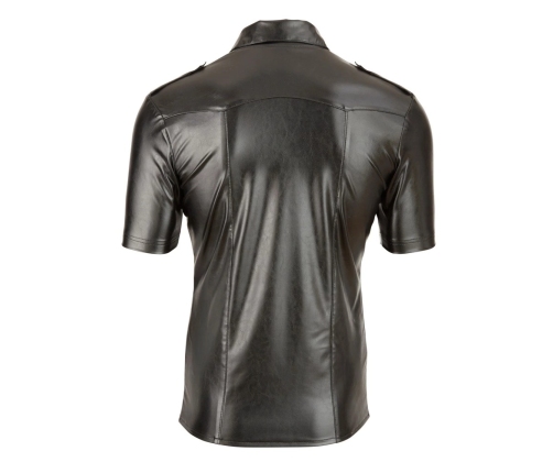 Imitat. Leather Men's Shirt M