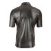 Imitat. Leather Men's Shirt M