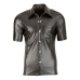 Imitat. Leather Men's Shirt M