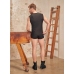 NEK Men's Sleeveless XL Shirt Matte Look & Mesh Black Performance
