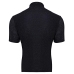 Svenjoyment Silver Lurex-Look Men's Shirt S - Shimmering, Stretchy Fit
