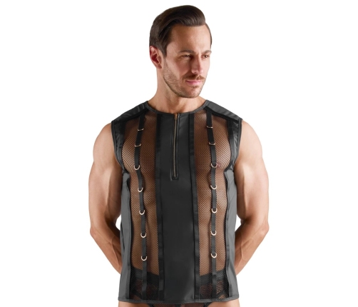 Svenjoyment Men's Net & Wetlook Shirt 3XL with Gold Accents